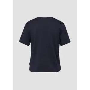 T-shirt από βαμβάκι με εκτύπωση μπροστά και λογότυπο για γυναίκες s.Oliver image-4
