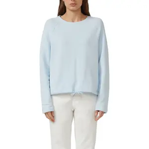Krój casual sweatshirt z nadrukiem z przodu i z tyłu damski s.Oliver image-2
