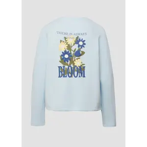 Krój casual sweatshirt z nadrukiem z przodu i z tyłu damski s.Oliver image-4