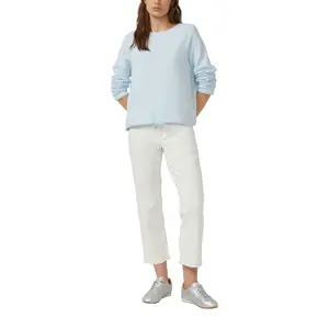 Krój casual sweatshirt z nadrukiem z przodu i z tyłu damski s.Oliver image-6