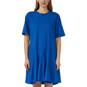 Kleid aus Baumwolle mit Rundhalsausschnitt und Seitentaschen Damen s.Oliver image-2