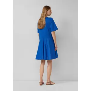 Kleid aus Baumwolle mit Rundhalsausschnitt und Seitentaschen Damen s.Oliver image-4