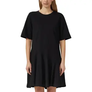 Kleid aus Baumwolle mit Rundhalsausschnitt und Seitentaschen Damen s.Oliver image-2