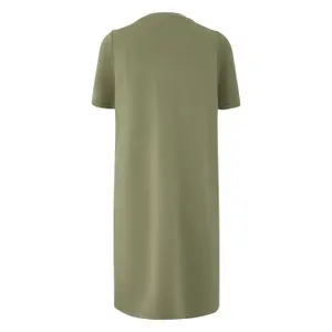 Damen Kleid aus gemischtem Modal mit Rippenstruktur und Rundhalsausschnitt s.Oliver image-1