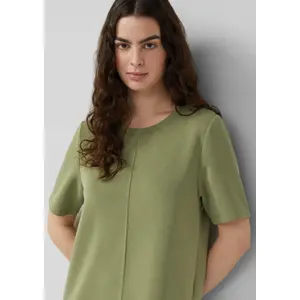 Damen Kleid aus gemischtem Modal mit Rippenstruktur und Rundhalsausschnitt s.Oliver image-3
