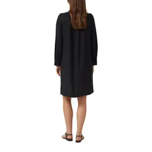 Leinenmix Kleid mit Hemdkragen und Manschetten Damen s.Oliver image-5