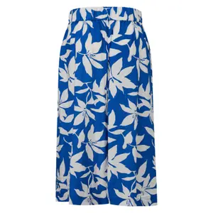 Jupe aus Mischviskose mit Allover-Print und italienischer Tasche Damen s.Oliver image-1