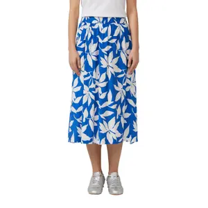 Jupe aus Mischviskose mit Allover-Print und italienischer Tasche Damen s.Oliver image-2
