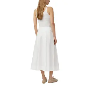 Hochgeschnittene Popeline Baumwollhose mit seitlichen Taschen für Damen s.Oliver image-5