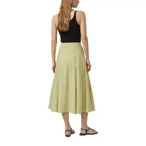 Hochgeschnittene Popeline Baumwollhose mit seitlichen Taschen für Damen s.Oliver image-5