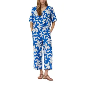 Women's Trousers Culottes with Elastic Waist and Ruffles s.Oliver image-5