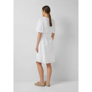 Baumwollkleid mit Raffung und Stoffgürtel Damen s.Oliver image-4