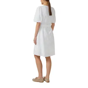 Baumwollkleid mit Raffung und Stoffgürtel Damen s.Oliver image-5