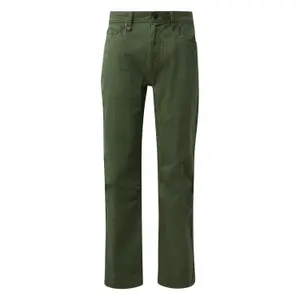 Relaxed Fit Stretch Cotton Washed Trousers s.Oliver image-0