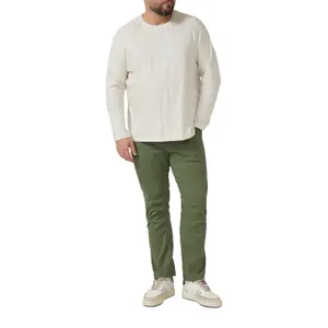 Relaxed Fit Stretch Cotton Washed Trousers s.Oliver image-6