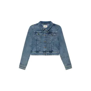 Veste en denim coupe Regular avec effet usé et délavage fille s.Oliver image-2