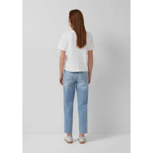 Jeans mom fit wysoki stan damskie s.Oliver Ankle image-4