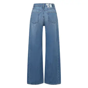 Weite Jeans mit regular fit und weitem Bein für Damen s.Oliver Suri image-1