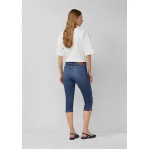 Capribyxor regular fit medium size och slim leg dam s.Oliver image-4