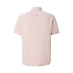 Chemise légère en lin avec col italien s.Oliver image-1