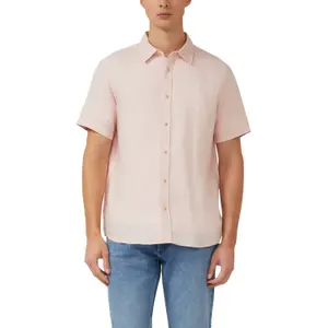 Chemise légère en lin avec col italien s.Oliver image-2