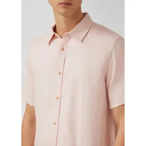 Chemise légère en lin avec col italien s.Oliver image-3