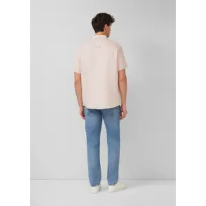 Chemise légère en lin avec col italien s.Oliver image-4