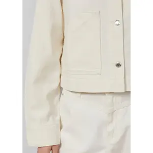Dame Casual Denim Jakke i Bomuldsblanding med Patches s.Oliver image-3