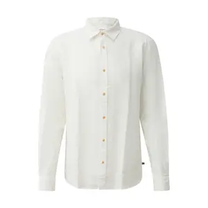Chemise en lin de qualité supérieure avec col italien s.Oliver image-0