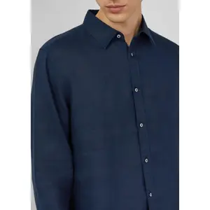 Chemise en lin de qualité supérieure avec col italien s.Oliver image-3