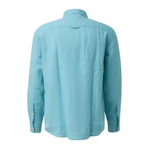 Chemise en lin de qualité supérieure avec col italien s.Oliver image-1