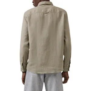Chemise en lin de qualité supérieure avec col italien s.Oliver image-5