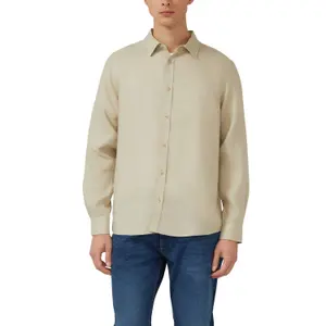 Chemise en lin de qualité supérieure avec col italien s.Oliver image-2
