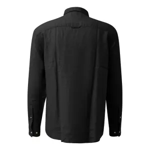 Chemise en lin de qualité supérieure avec col italien s.Oliver image-1