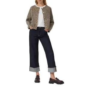Women's Leopard Print Denim Jacket s.Oliver image-5