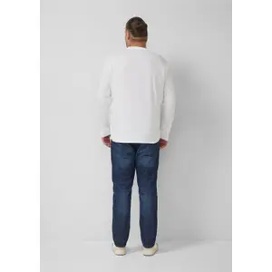 T-shirt basic με μακριά μανίκια σε μεγάλο μέγεθος s.Oliver image-4
