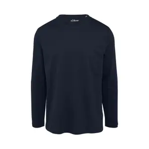 T-shirt basic με μακριά μανίκια σε μεγάλο μέγεθος s.Oliver image-0