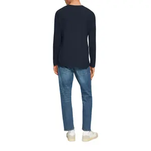 T-shirt basic με μακριά μανίκια σε μεγάλο μέγεθος s.Oliver image-1