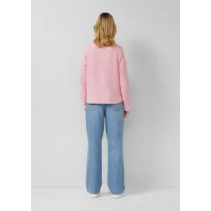 Pull doux avec col V Relaxed Fit Damen s.Oliver image-4