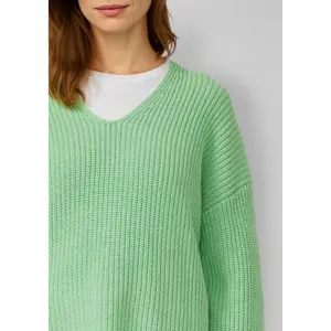 Pull doux avec col V Relaxed Fit Damen s.Oliver image-3
