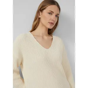 Pull doux avec col V Relaxed Fit Damen s.Oliver image-3