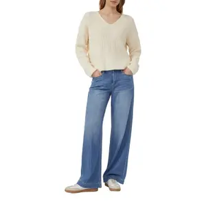 Pull doux avec col V Relaxed Fit Damen s.Oliver image-6