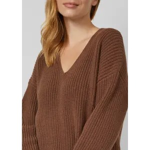 Pull doux avec col V Relaxed Fit Damen s.Oliver image-3