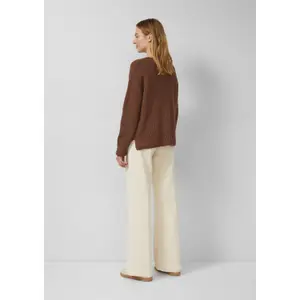 Pull doux avec col V Relaxed Fit Damen s.Oliver image-4