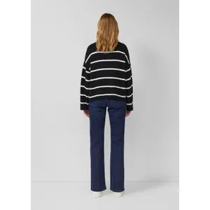 Relaxed Fit Striped Long Sleeve Top for Women s.Oliver image-4