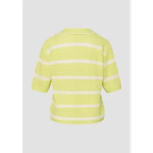Pull de algodón mezclado con cuello en V mujer s.Oliver image-4