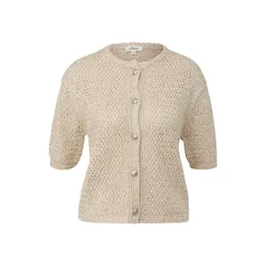Women's Short Sleeve Button Cardigan s.Oliver image-0