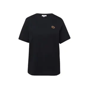 Γυναίκειο βαμβακερό T-shirt με κεντητική διακόσμηση s.Oliver image-0
