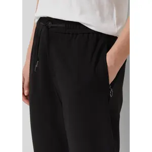Hose im entspannten Schnitt mit schmalem Bein und elastischem Bund für Damen s.Oliver image-4
