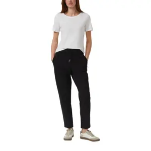 Hose im entspannten Schnitt mit schmalem Bein und elastischem Bund für Damen s.Oliver image-5